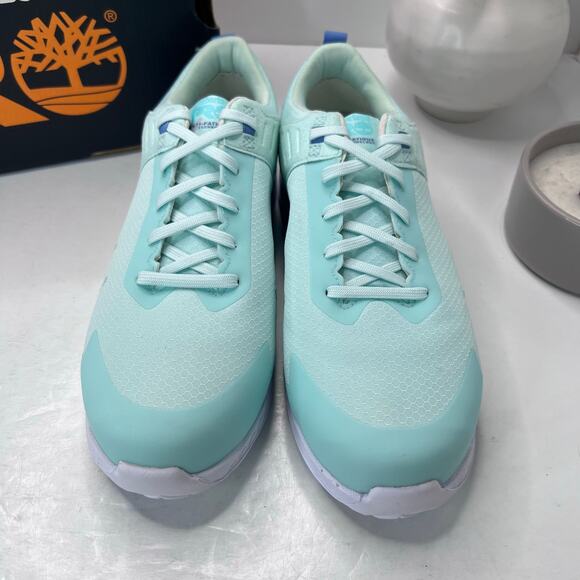 Timberland PRO Overdrive Composite Safety Toe Sneaker Aqua Women 9 NWB - Picture 5 of 10